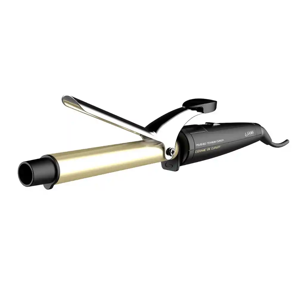 Rizador De Pelo Gama Dual Plates 19mm Titanio Y Cerámica 230°c