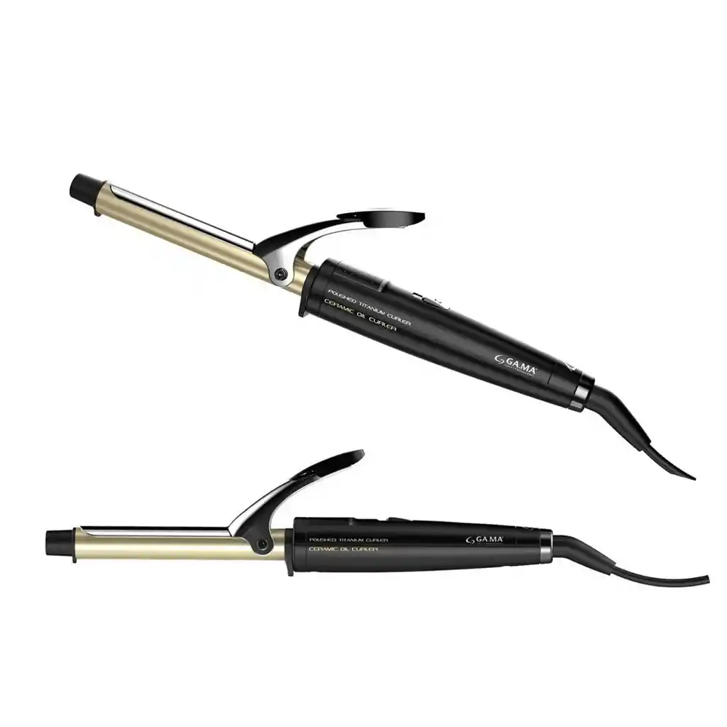 Rizador De Pelo Gama Dual Plates 19mm Titanio Y Cerámica 230°c