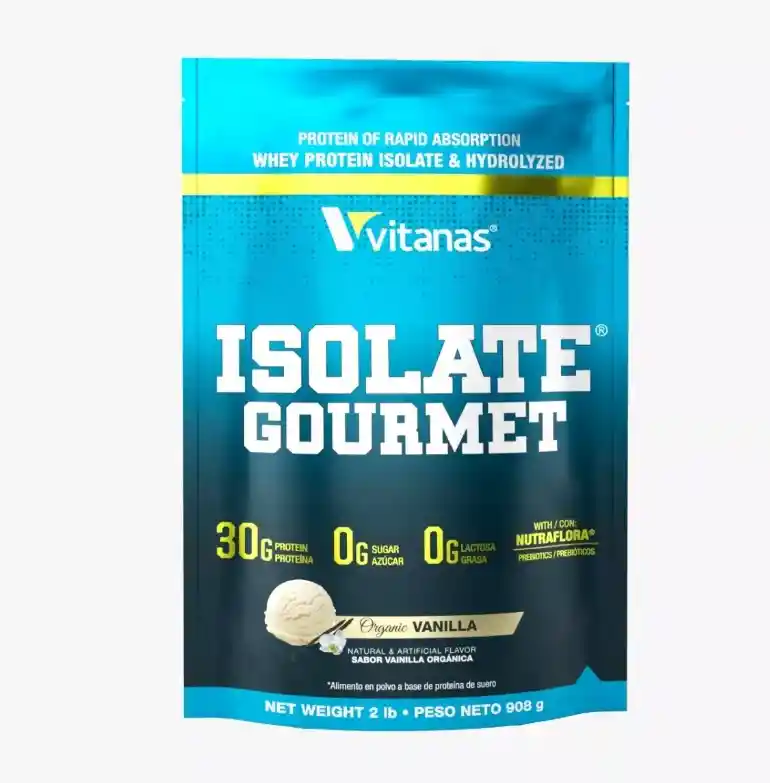 Isolate Proteína Gourmet Vainilla Orgánica