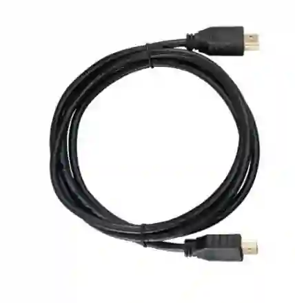 Cable Hdmi Conectores Niquelados 90cm Negro