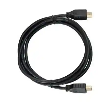 Cable Hdmi Conectores Niquelados 90cm Negro