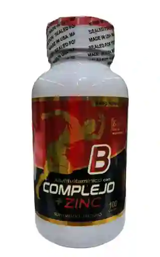 Multivitaminico Con Complejo + Zinc 100 Capsulas