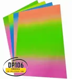Cartulina Degrade Multicolor Medio Pliego X 1 Und
