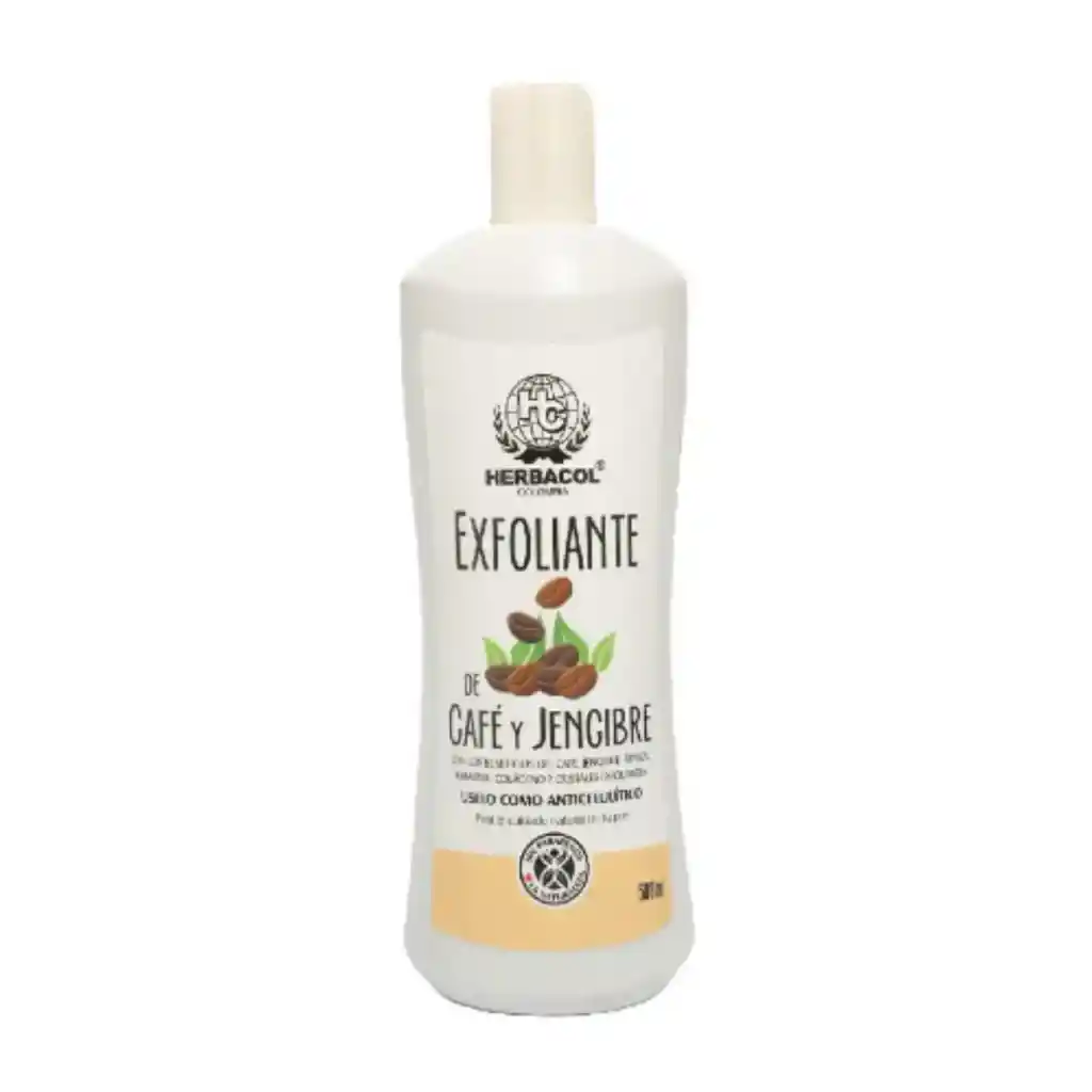 Herbacol Exfoliante De Cafe Y Jengibre 500ml