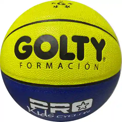 Balón De Baloncesto #5 Golty Training Pro Kids Cyclon Plus/verde-azul