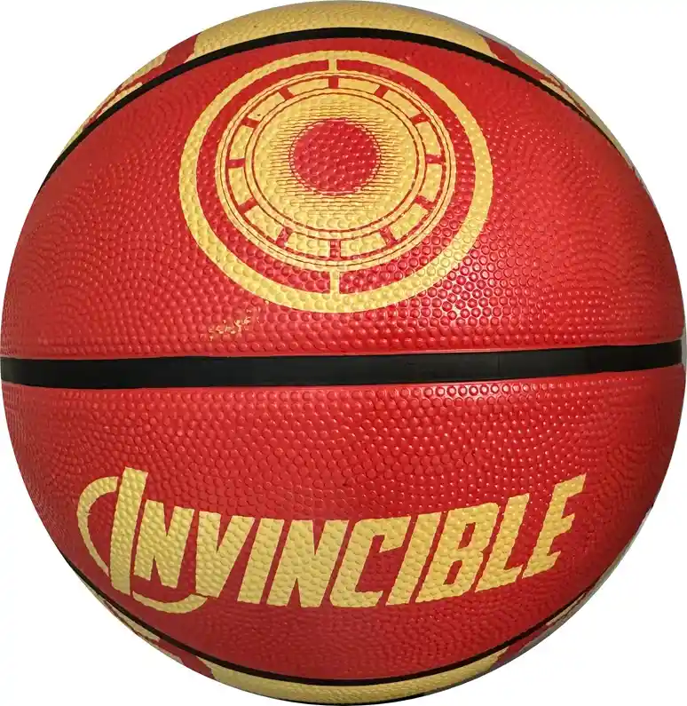 Balón De Baloncesto #7 Golty Competicion Marvel Iron Man/naranja