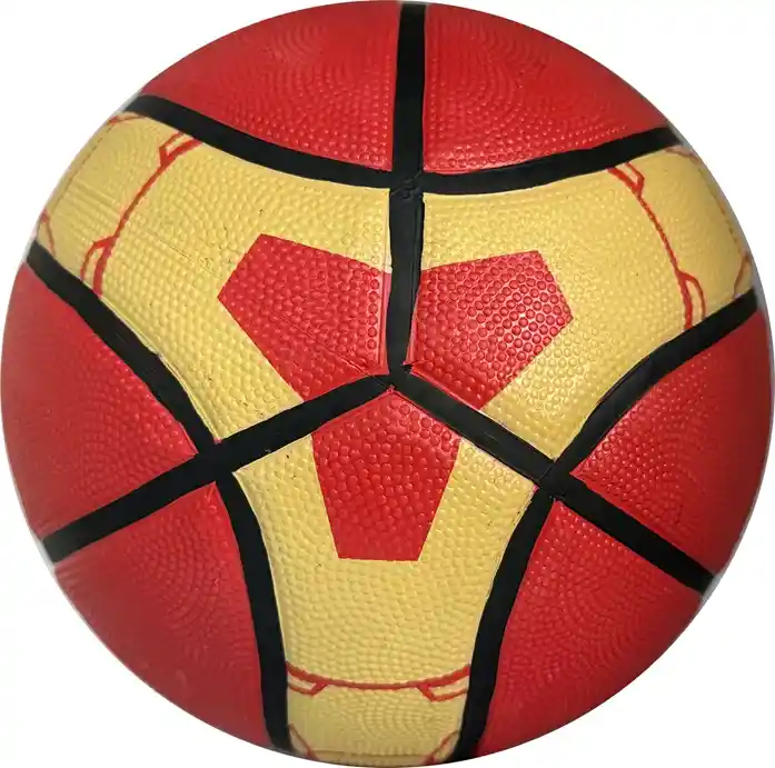 Balón De Baloncesto #7 Golty Competicion Marvel Iron Man/naranja