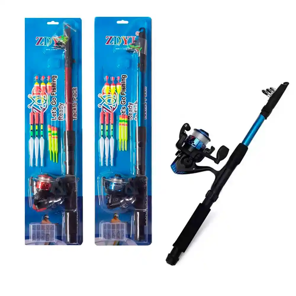 Kit De Pesca Con Caña De 2,70 Mts