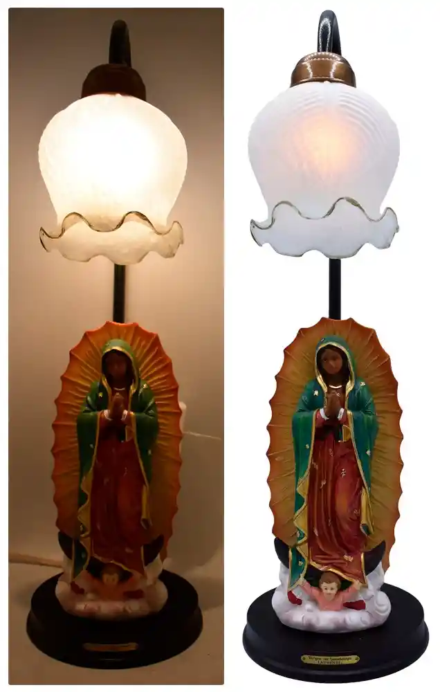 Lampara De La Virgen De Guadalupe De 60 Cm