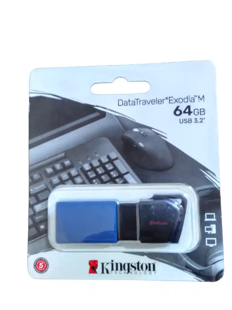 Memoria Usb Kingston 64 Gb Exodia M Usb 3.2