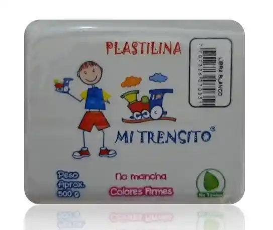 Mi Trensito Plastilina Blanco Libra