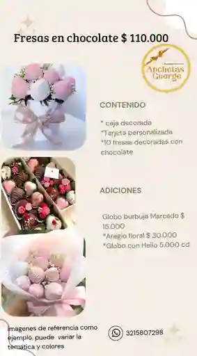 Fresas Con Chocolate