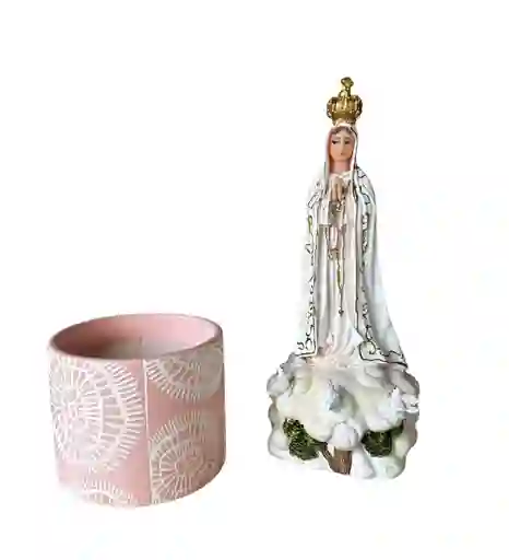 Virgen Fatima Y Vela