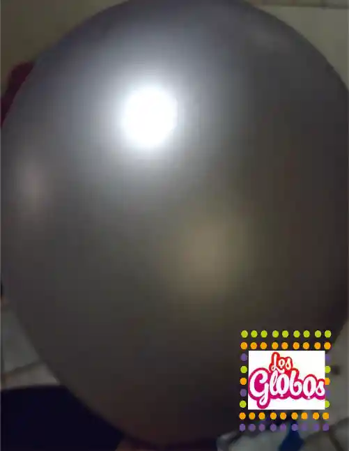 Globo Latex Redondo Satinado Duracion Maxima 8 Horas