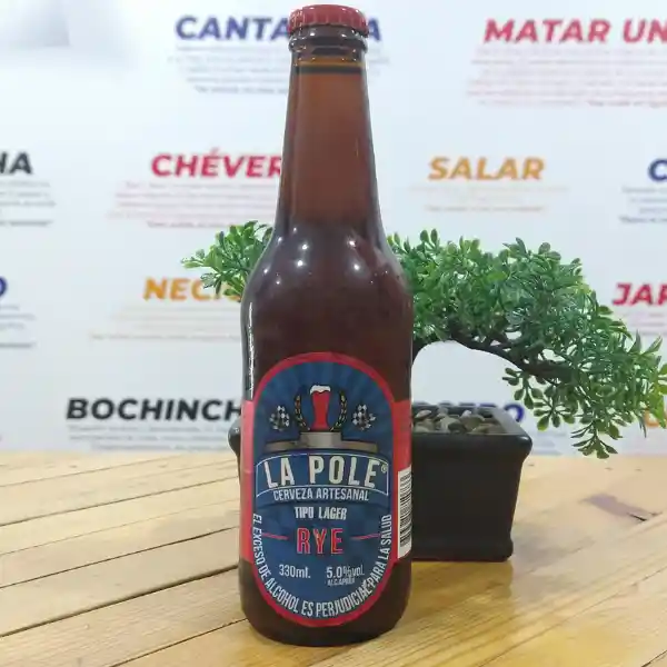 Cerveza La Pole Rye