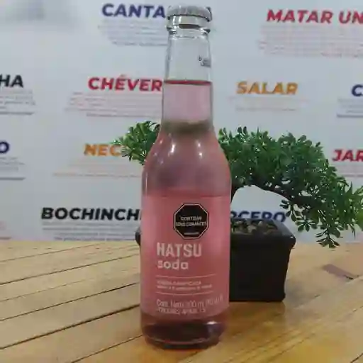 Soda Hatsu Frambuesa Y Rosas