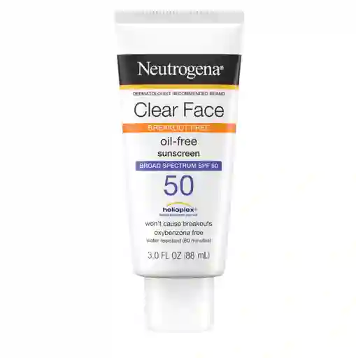 Protector Solar Clear Face Spf 50 Oil Free