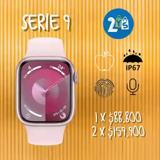 Smartwatch Serie 9 Rosado