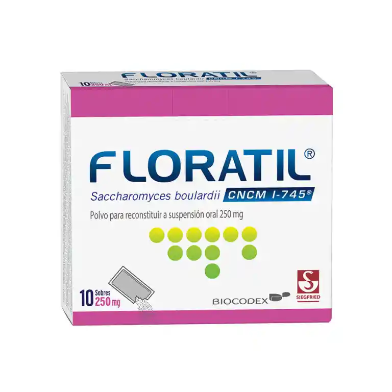 Floratil 250mg (polvo Para Resconstituir A Suspension Oral)