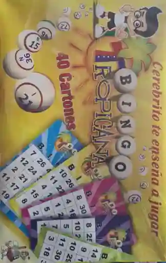 Juego De Bingo - 40 Tablas