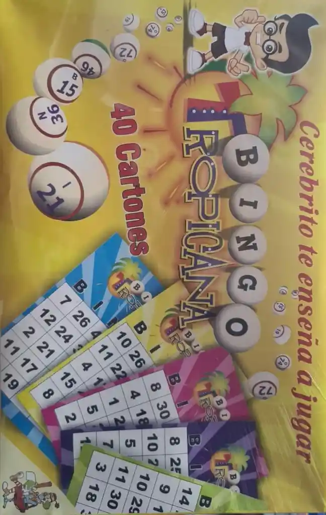 Juego De Bingo - 40 Tablas