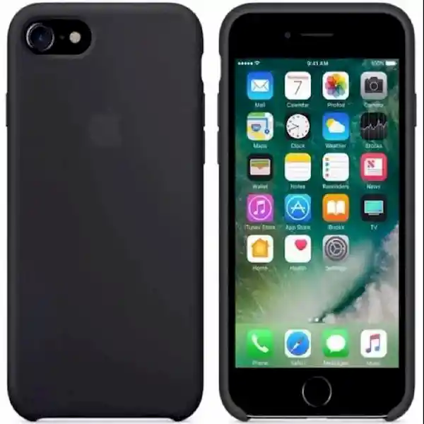 iPhoneHepa Silicone Case Negro 7