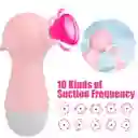 Vibrador Estimulador Clitorial Succionador Recargable 10 Velocidades