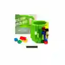 Pocillo Vaso Mug Diseño Lego Armatodo Con Fichas