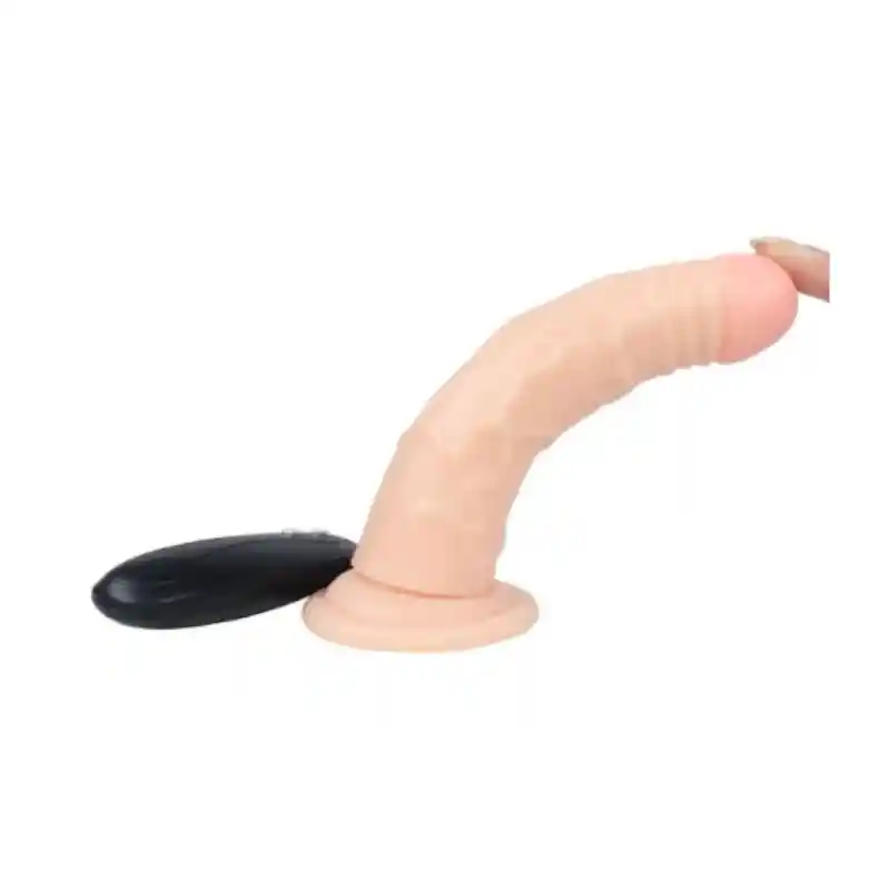 Vibrador Chupa Silicona Control 7 Velocidades 15 Cm