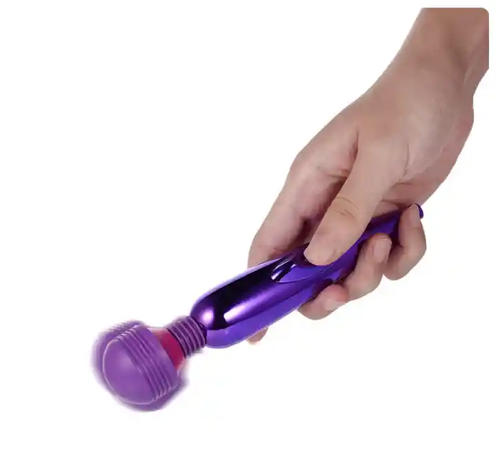 Vibrador Wanache Metalizado Recargable Masajeador