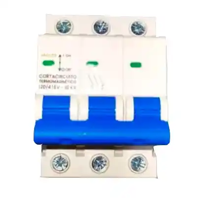 Taco Riel 3x63 Amp Multimarca Breaker