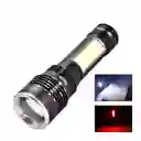 Linterna Led Lampara Cob Recargable Usb