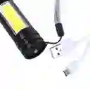 Linterna Led Lampara Cob Recargable Usb