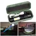 Linterna Led Lampara Cob Recargable Usb