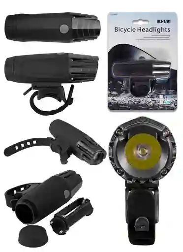 Linterna Para Bicicleta Luz Led Potente Con Soporte
