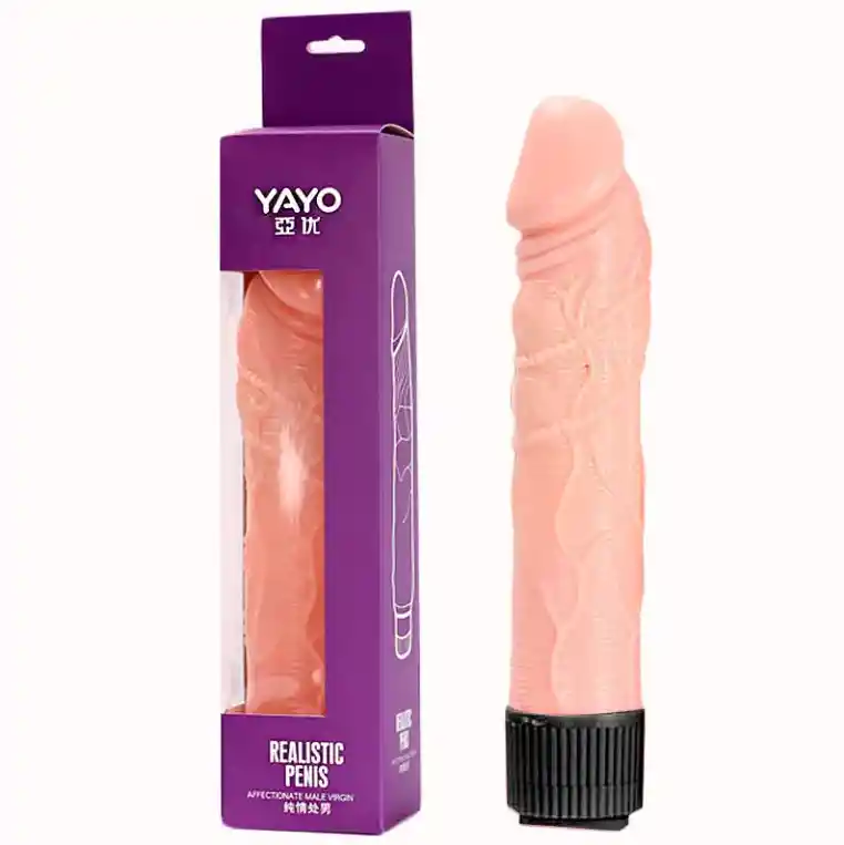 Vibrador Tipo Real 20 Cm Vibracion Gaduable