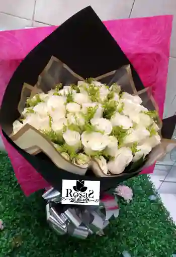 Bouquet Por 50 Rosas En Cali