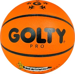 Balón De Baloncesto #7 Golty Pro Plus 2 Laminado Pu/ Naranja