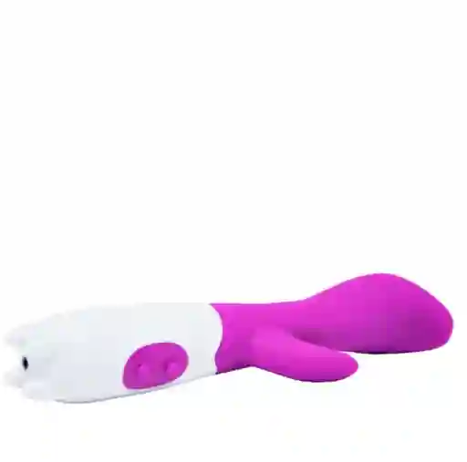 Vibrador Siliconado Punto G Doble Estimulacion 10 Modos De Vibracion