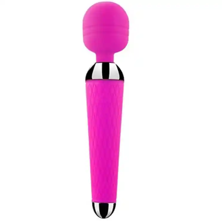 Vibrador Masajajeador Siliconado 10 Modos De Vibracion