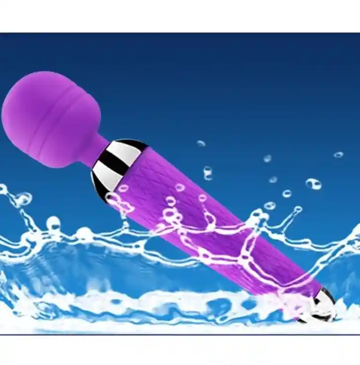 Vibrador Masajajeador Siliconado 10 Modos De Vibracion