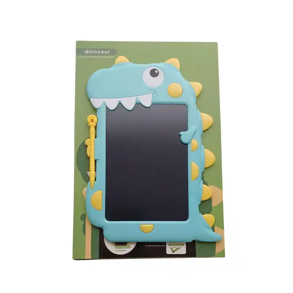 Tableta Mágica Para Dibujos De Dinosaurio Niños Lcd 8.5 Pulg Azul