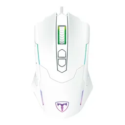 Mouse Gamer T-dagger T-tgm206 Beifadier Rgb 7200dpi Macros Blanco