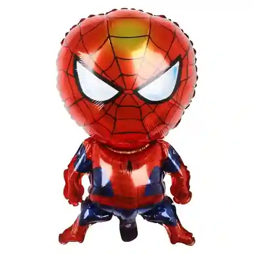 Globo Metalizado Cuerpo Spiderman Sin Inflar