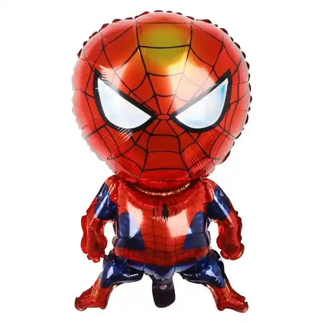 Globo Metalizado Cuerpo Spiderman Sin Inflar