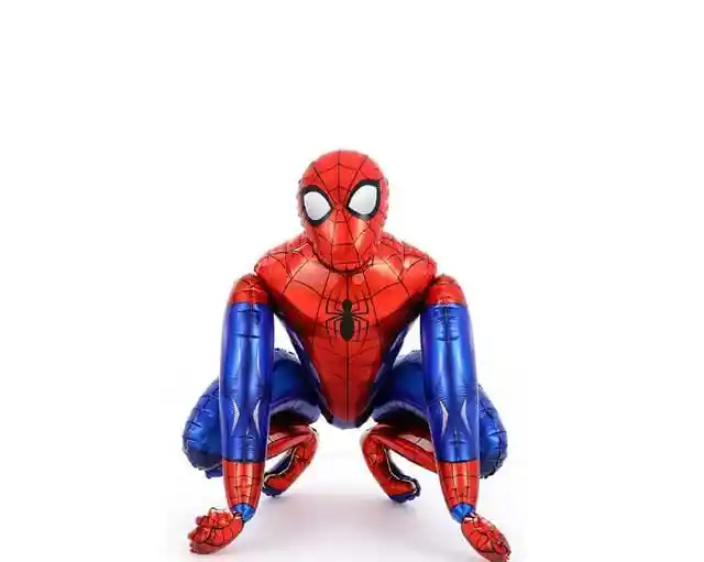 Globo Metalizado Spiderman 3d Sin Inflar