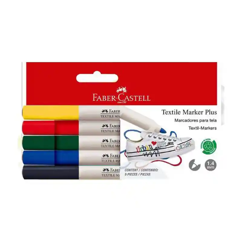 Marcador Faber Castell Para Tela