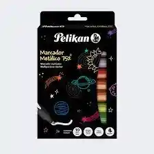 Marcador Pelikan Metalizado *10