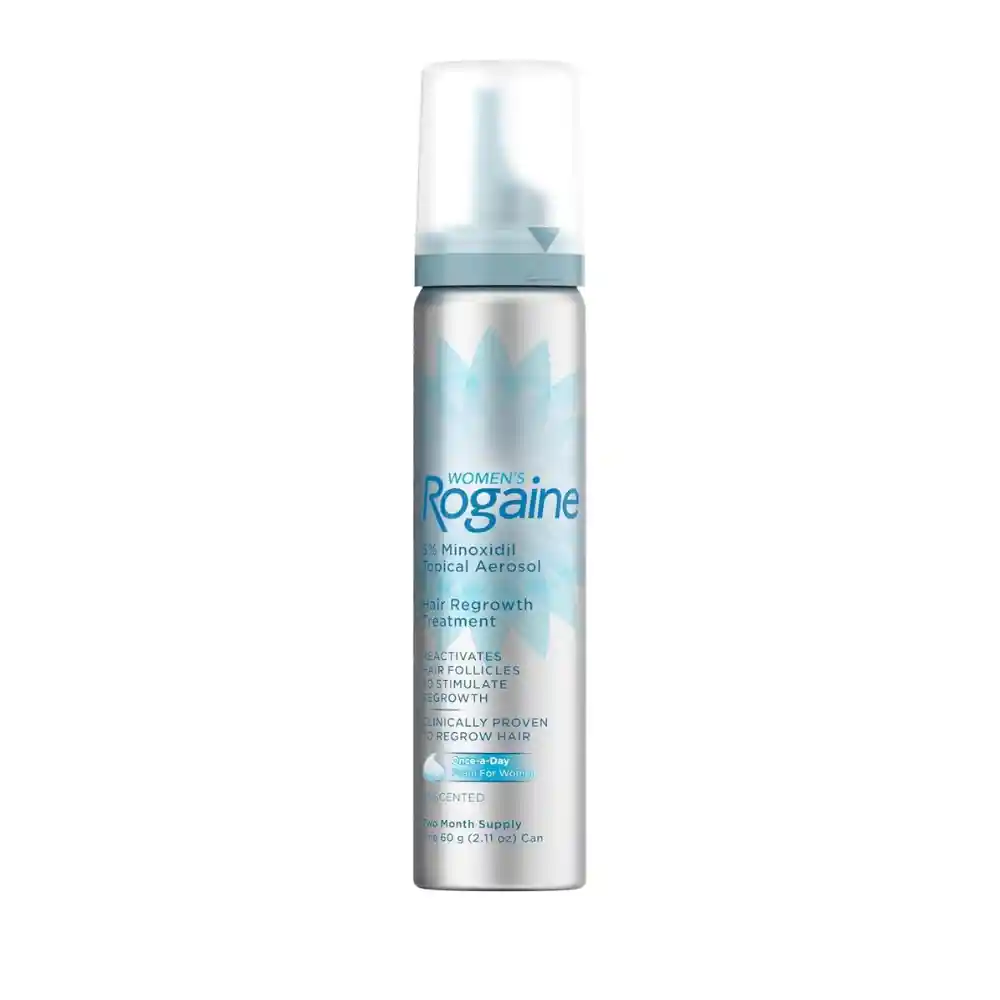 Rogaine Minoxidil Espuma 5% Para Mujer 60g
