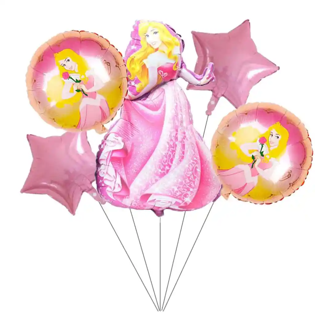 Globos De Princesa Aurora X 5